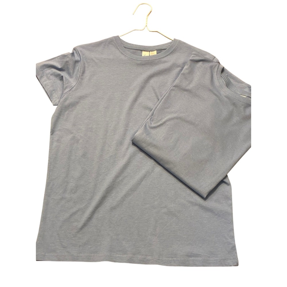 Clique Playlist Tee Bundle 2 Pack Light Blue Cotton Blend T-Shirts Womens XL